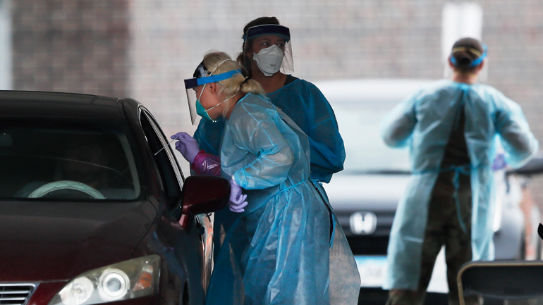 Αριθμό ρεκόρ 2.134 νέων κρουσμάτων κορωνοϊού σε ένα 24ωρο κατέγραψε η Ουκρανία